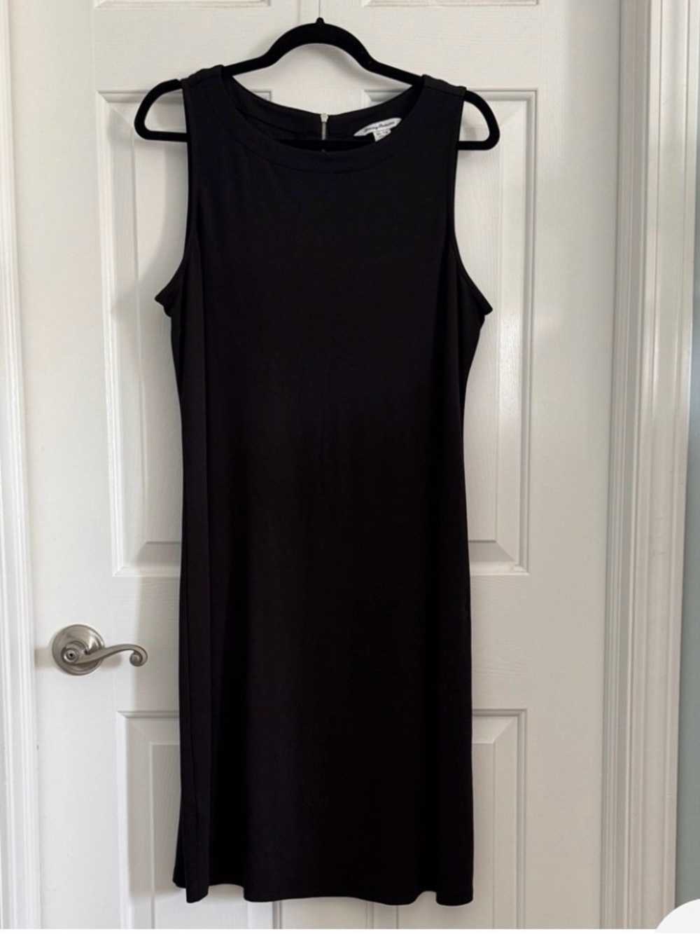 Tommy Bahama Black Midi Dress - like new condition